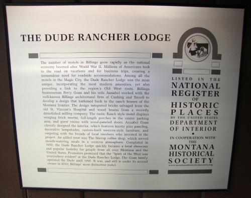 Certifikát, hodnocení, plakát nebo jiný dokument vystavený v ubytování Dude Rancher Lodge