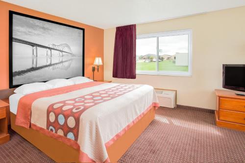 Katil atau katil-katil dalam bilik di Super 8 by Wyndham Waverly