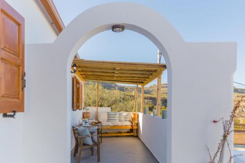 Balkón nebo terasa v ubytování Lindos SeaView Apartment
