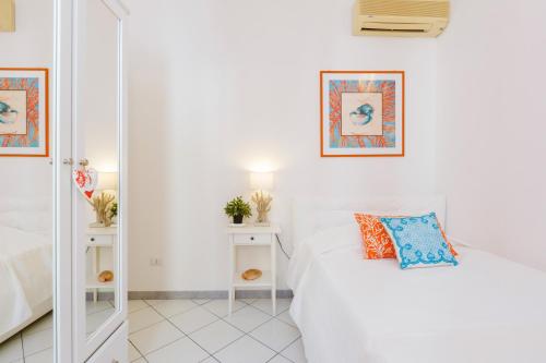 B&B Piazza Frattiにあるベッド