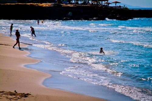 Gallery image of Sea View Beachfront Villa Maria in Gouves