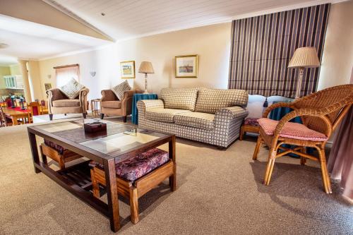 Ruang duduk di Blaauwberg House
