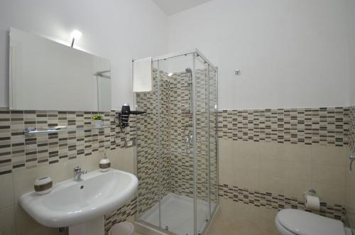 Kylpyhuone majoituspaikassa Stagnone House