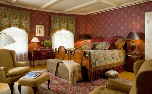 Ruang duduk di Berry Manor Inn