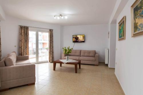 Chania Sea View Apartment with Free Private Parking
