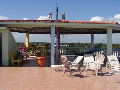 Un balcón o terraza en Mirador Hotel