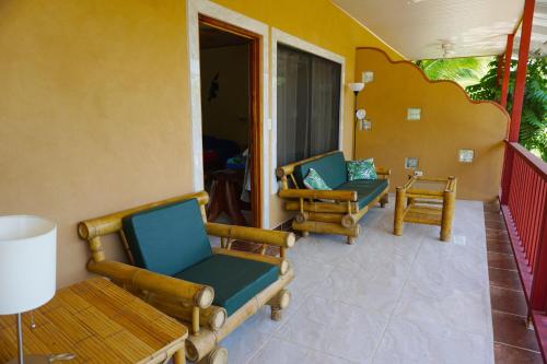 Zona de estar de Cabinas Jimenez