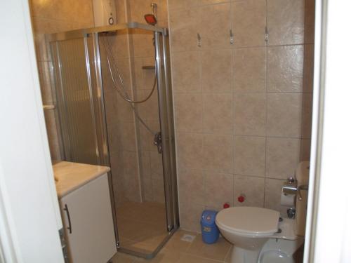 アブサルアにあるRoyal 5 Mutluのバスルーム(シャワー、トイレ付)