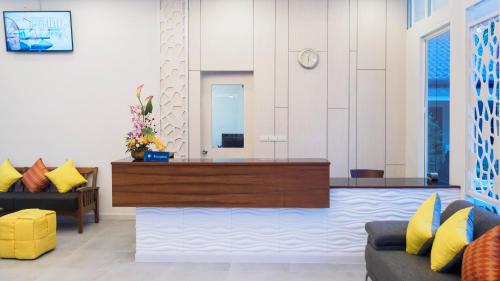Χώρος καθιστικού στο Tuana Hotels Brook Pool Access