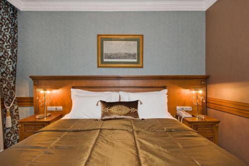 Postel nebo postele na pokoji v ubytování Ferman Hotel Old City -Special Category