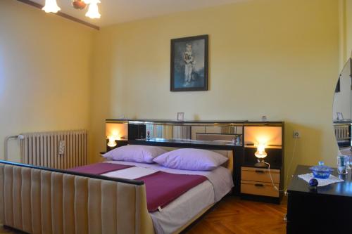 Posteľ alebo postele v izbe v ubytovaní Marin Apartment