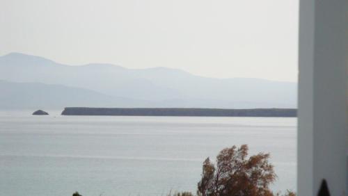 a view of a large body of water at Blue & Sea Studios Apartments in Drios
