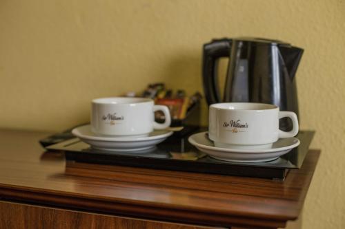 Hotel Grantにあるコーヒーまたはお茶