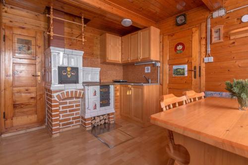 Kuchyň nebo kuchyňský kout v ubytování Chalet Resa - Velika planina