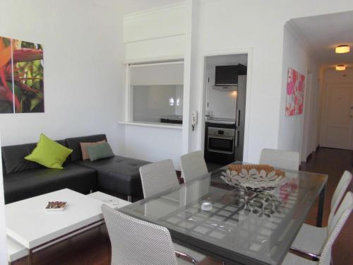 Dapur atau dapur kecil di Apartamentos Bruja