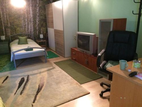 Kuchyň nebo kuchyňský kout v ubytování Rooms and Apartment Veral-KA