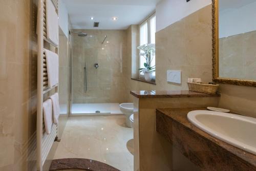 Kylpyhuone majoituspaikassa Locanda La Posta