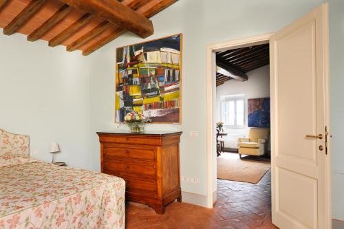 Postel nebo postele na pokoji v ubytování B&B Art