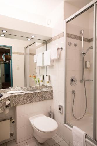 Un baño de Seminaris Hotel Leipzig