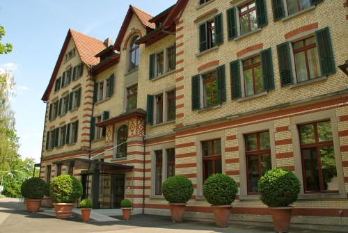 Das Gebäude in dem sich das Hotel befindet