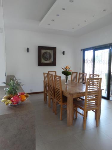 Χώρος καθιστικού στο Villa Soleil