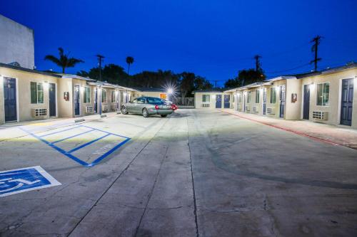 Bangunan di mana terletaknya motel