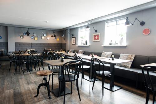 Restaurace v ubytování Hotel Leifur Eiriksson