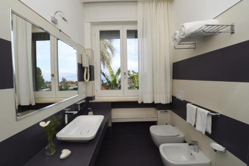 Koupelna v ubytování Bella Sorrento B&B