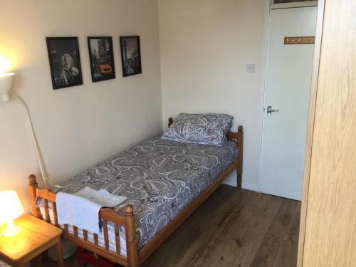 Postel nebo postele na pokoji v ubytování Two bedroom apartment in Royal Greenwich