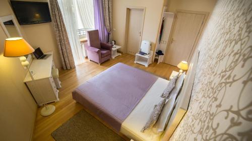 Hotel Tustanにあるベッド