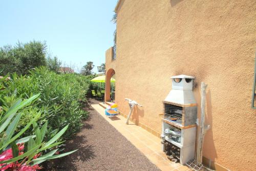 Gril dostupný pro hosty v prázdninového domu