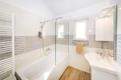 Kúpeľňa v ubytovaní Apartment Verunica