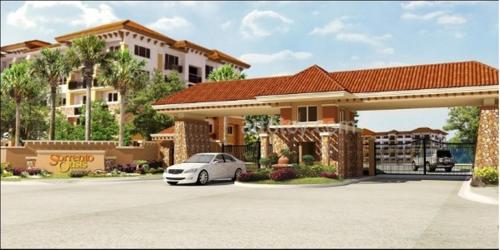 a rendering of a house with a car parked in front at 2 BR Sorrento Oasis in Manila