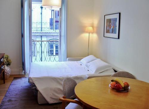 Postel nebo postele na pokoji v ubytování Apartment Downtown Lisbon