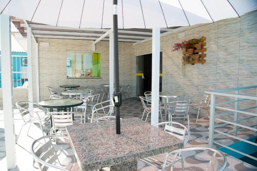 Patio nebo venkovní prostory v ubytování Pousada Jomar