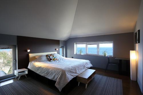 Posteľ alebo postele v izbe v ubytovaní Unique Apartment Opatija