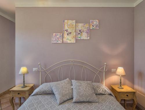 Postel nebo postele na pokoji v ubytování Agriturismo Ai Linchi