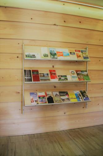 ファームステイにある図書室