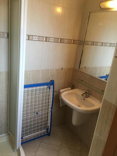 Ванная комната в Apartmán Darmon