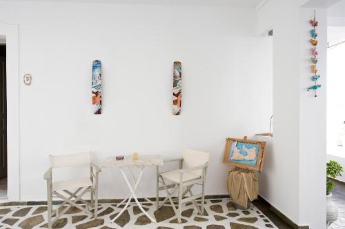 Χώρος καθιστικού στο Ostria Studios 
