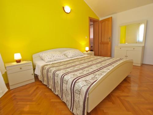 Posteľ alebo postele v izbe v ubytovaní Apartment Zorko 707