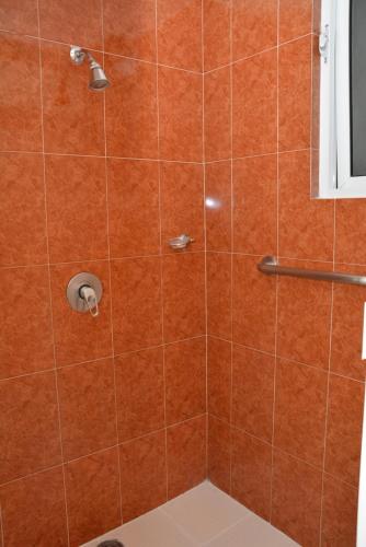 Ein Badezimmer in der Unterkunft Hotel Señorial Tlaxcala