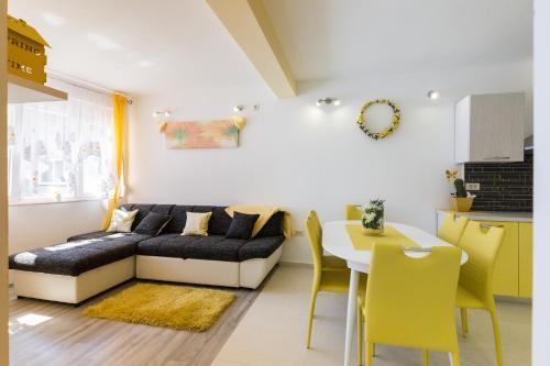 Posezení v ubytování Apartment Nedo