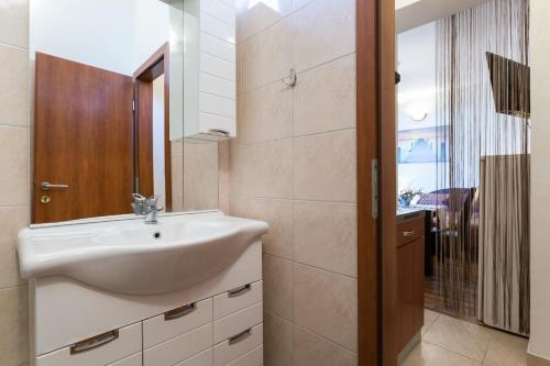 Koupelna v ubytování Apartment Nedo