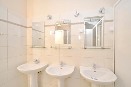 Koupelna v ubytování Hostel Pupa