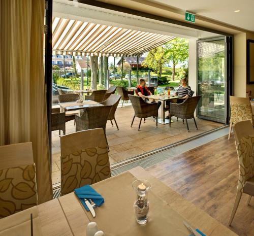 Ruang duduk di Hotel Haus am Meer