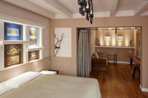 Incantico "Eco Resort"にあるベッド