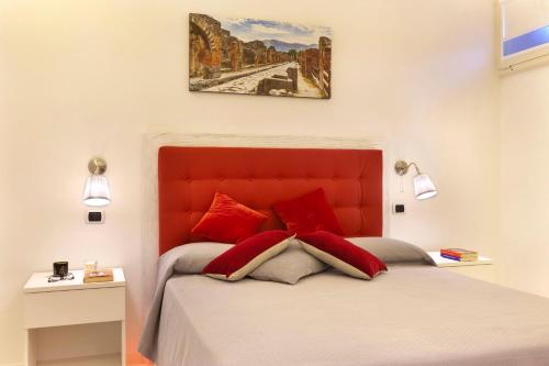 Posteľ alebo postele v izbe v ubytovaní B&B Sorrento Central