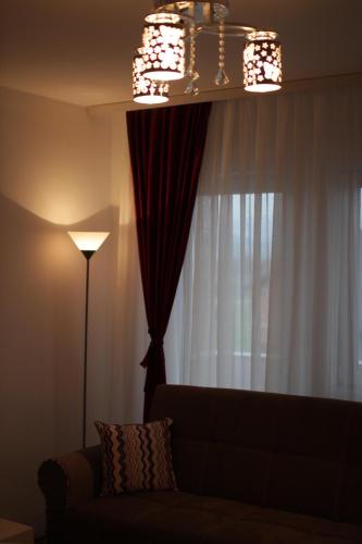 Χώρος καθιστικού στο Rumi Apartments