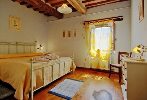 Katil atau katil-katil dalam bilik di Borgo del Sole Agriturismo